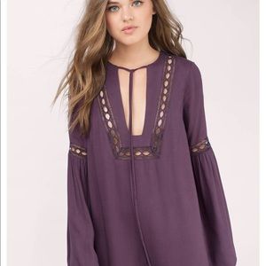 Dark purple Tobi dress